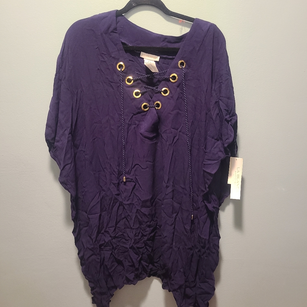 La Blanca Women's Standard Lace-up Caftan